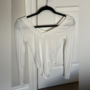 SHEIN White Bodysuit - New Never Worn